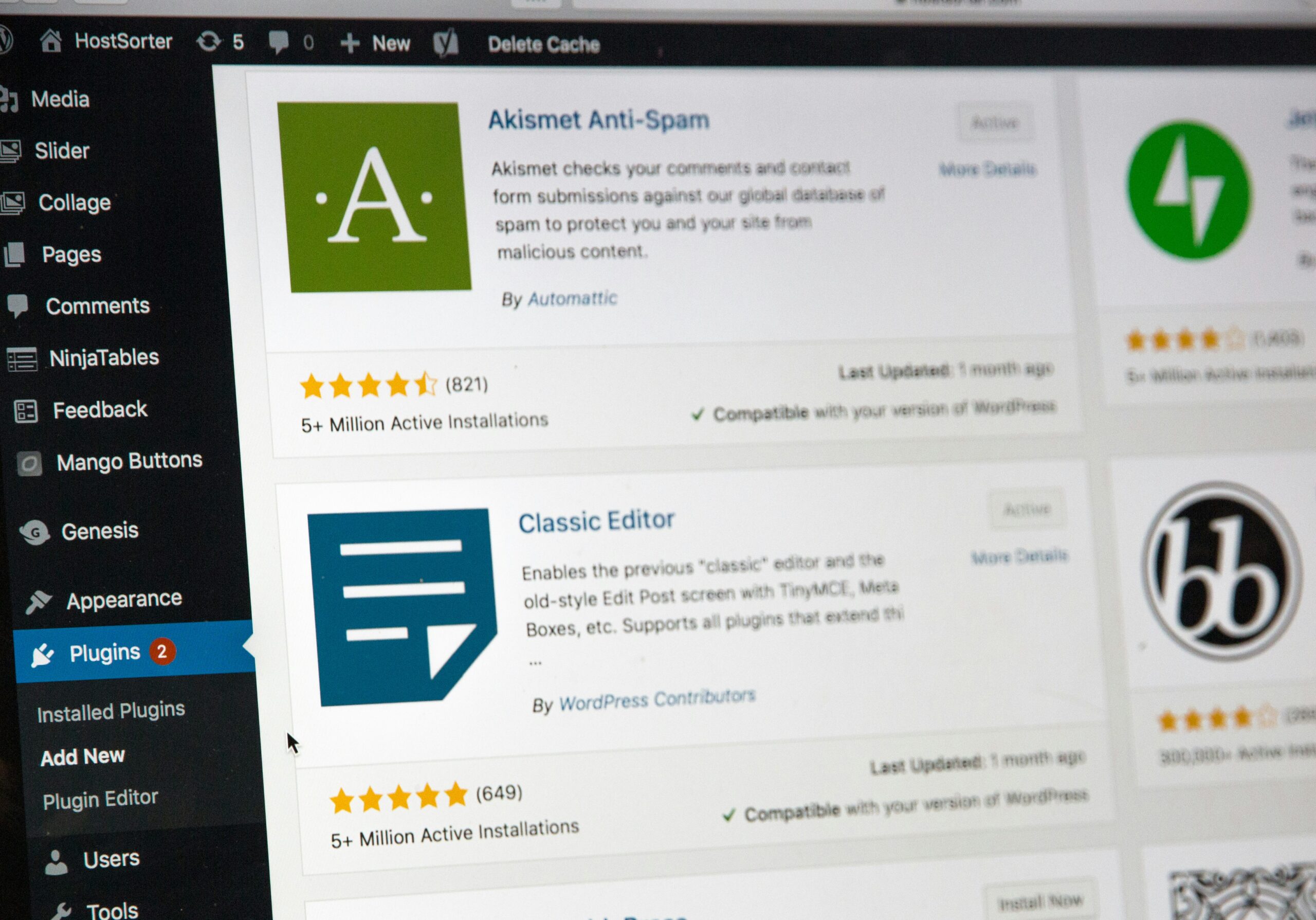 word press plugins
